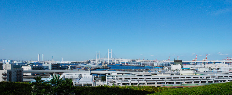 港の見える丘公園風景