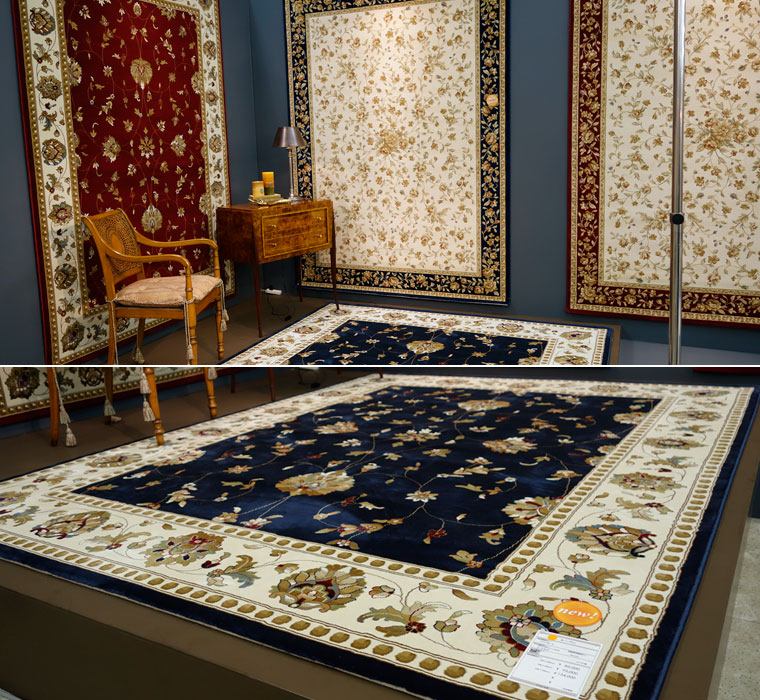 国内有数の絨毯メーカー「プレーベル」の秋冬展示会「Carpet 
