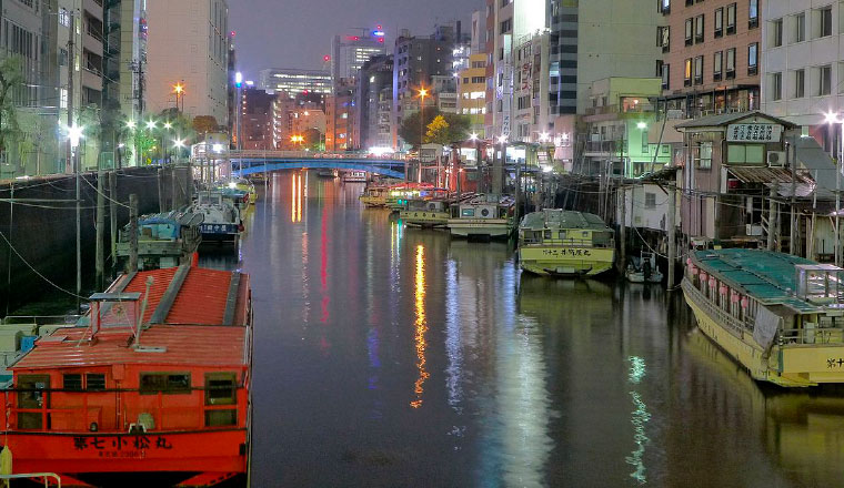 浅草橋の屋台船