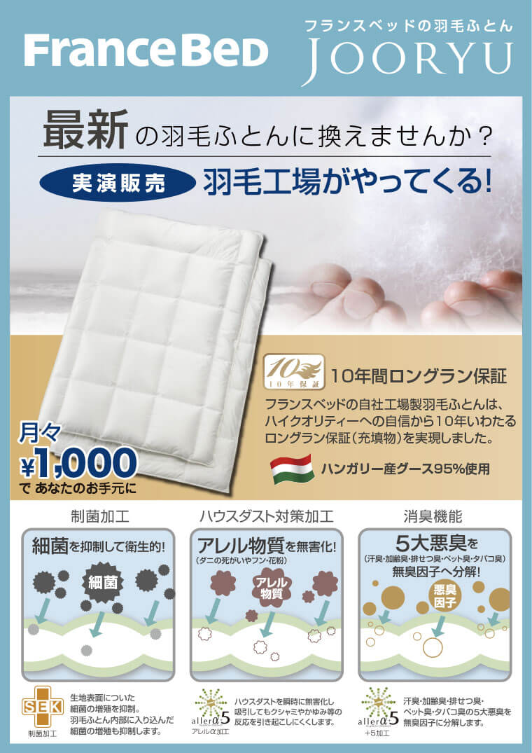 フランスベッドJOORYU