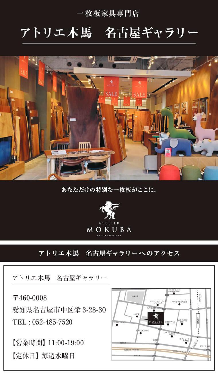 Atelier MOKUBA 名古屋ギャラリーへのアクセス