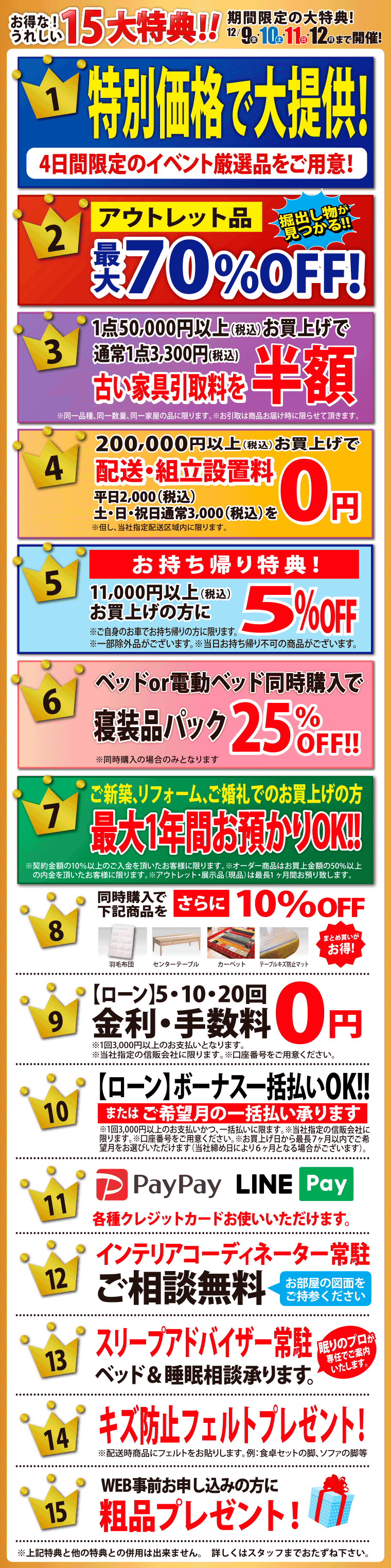  イベント特典