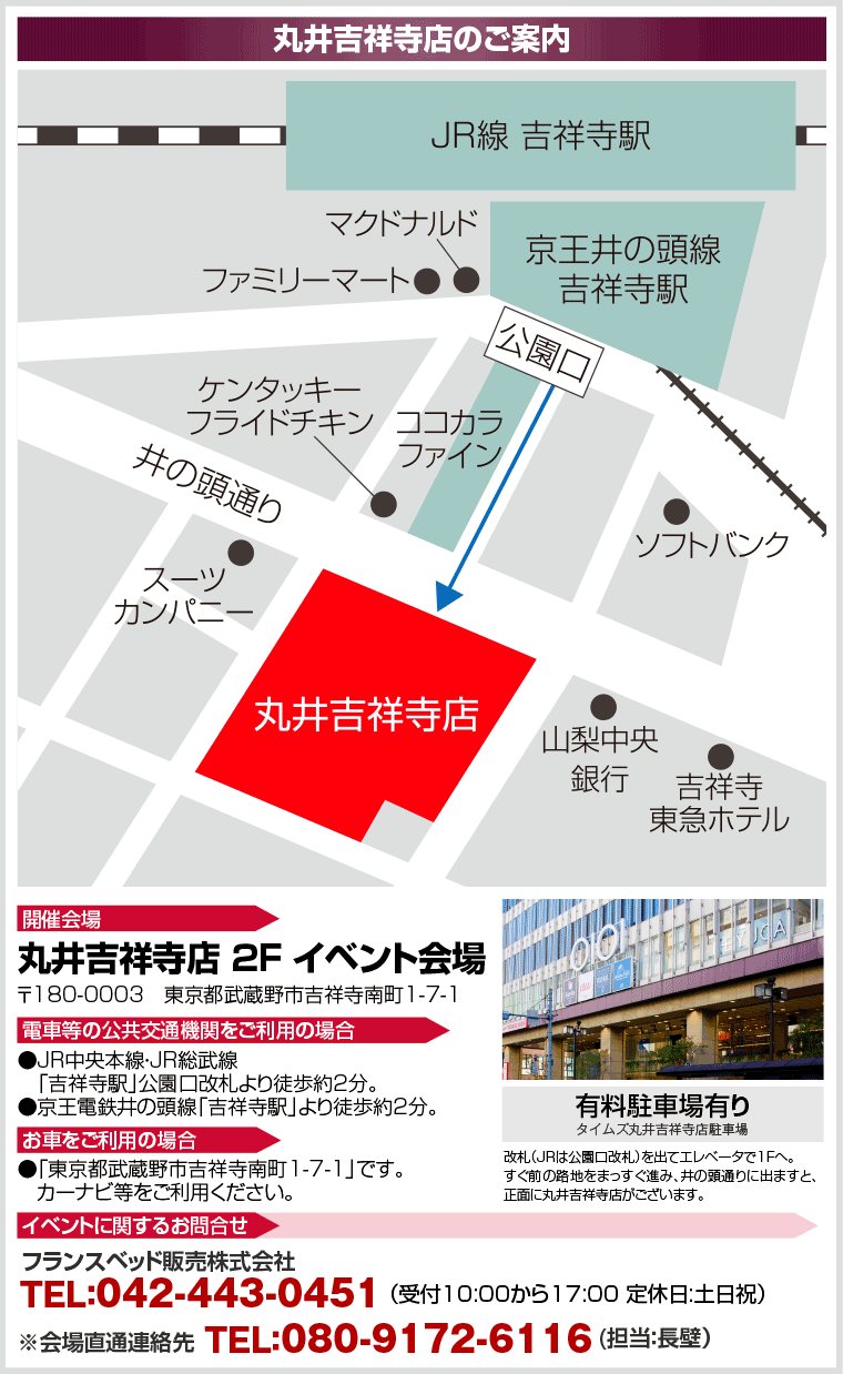 丸井吉祥寺店へのアクセス