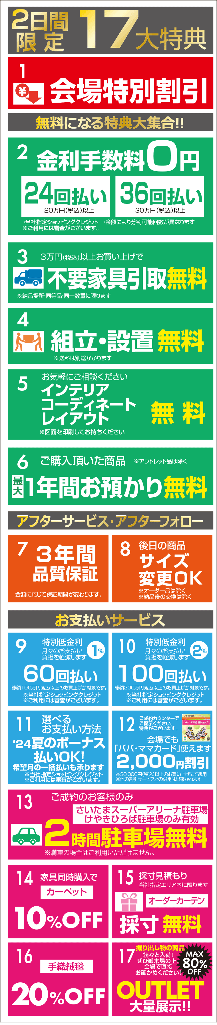 イベント特典