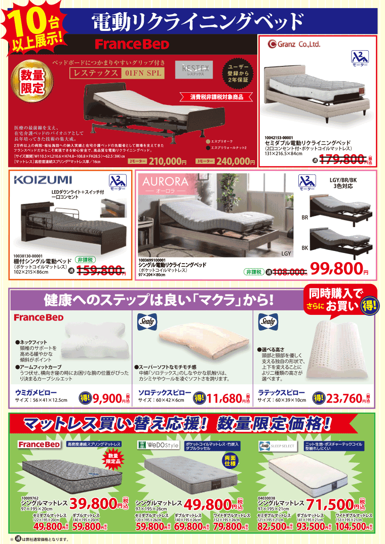 電動ベッド