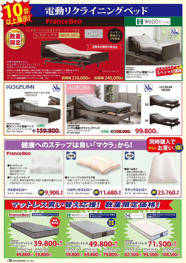電動ベッド