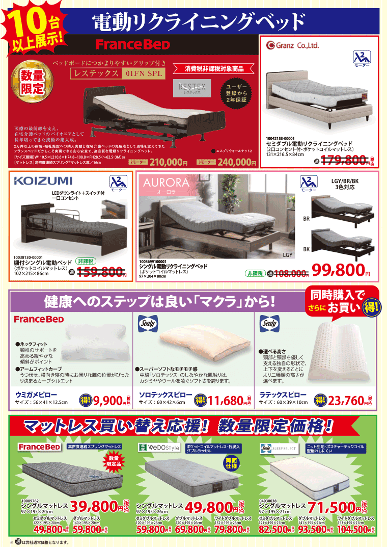 電動ベッド