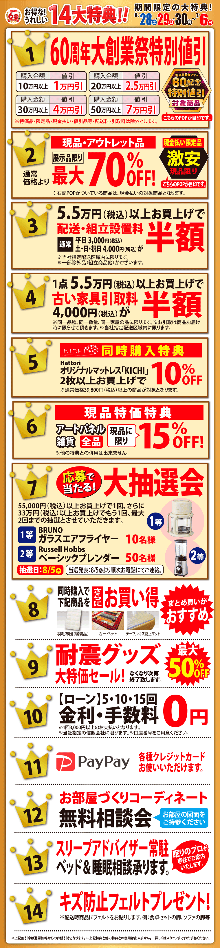 イベント特典