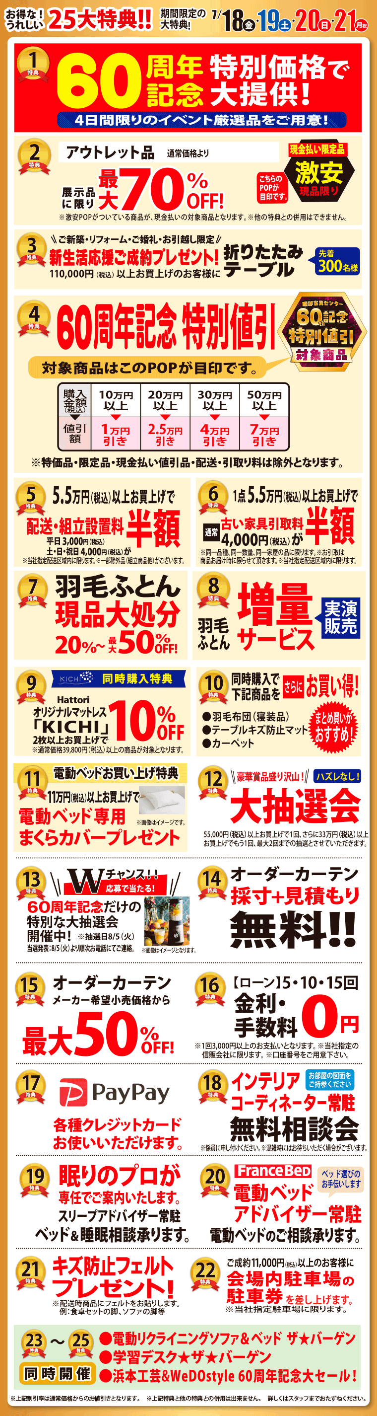 イベント特典