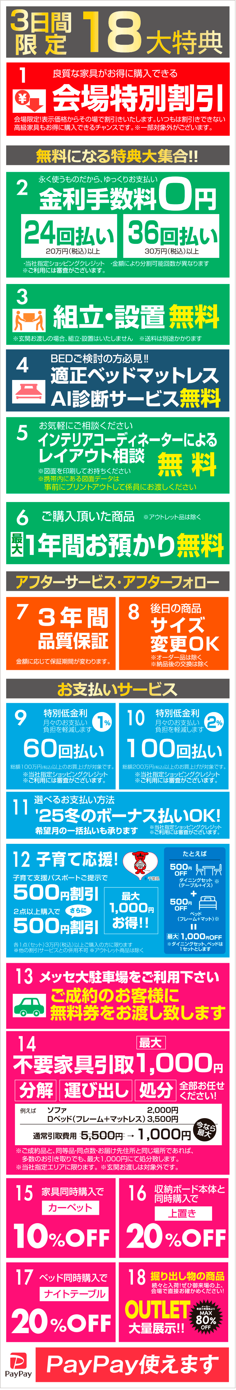 イベント特典