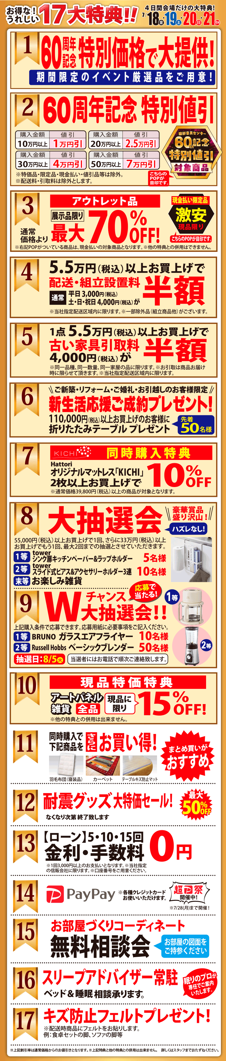 イベント特典
