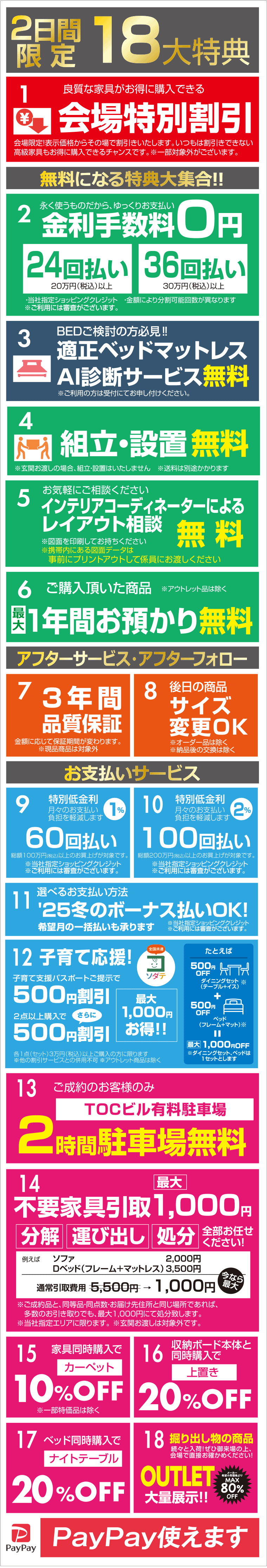 イベント特典