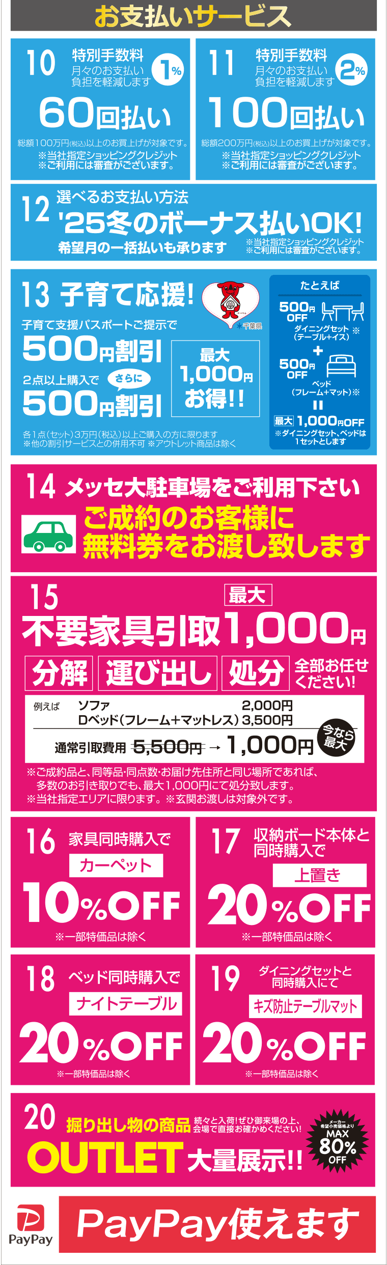 イベント特典