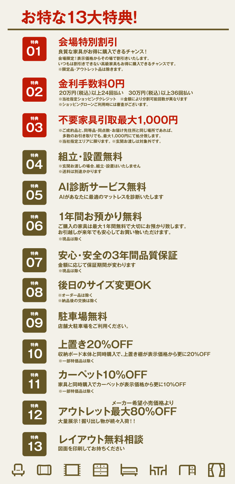 イベント特典