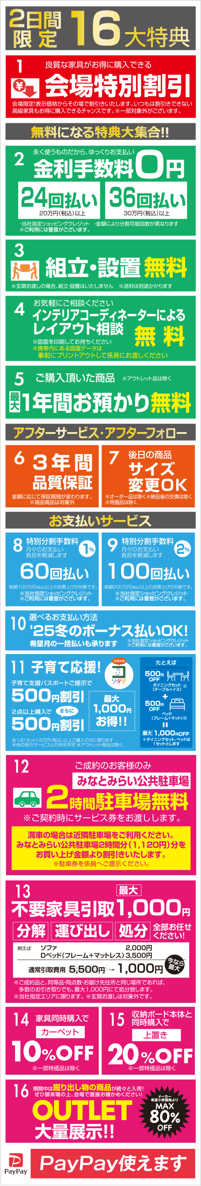 イベント特典
