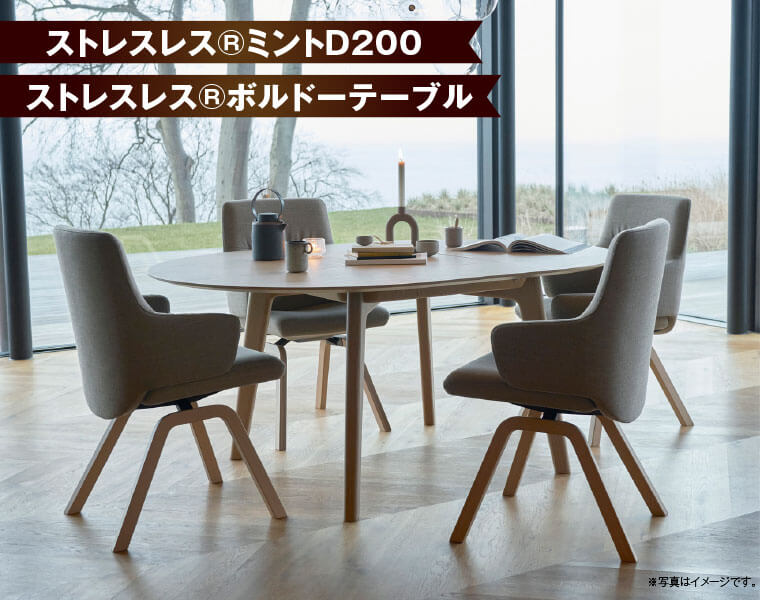 ストレスレス®ミントD200　ローベース