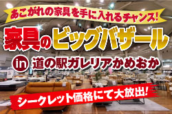 家具のビッグバザール in 道の駅ガレリアかめおか
