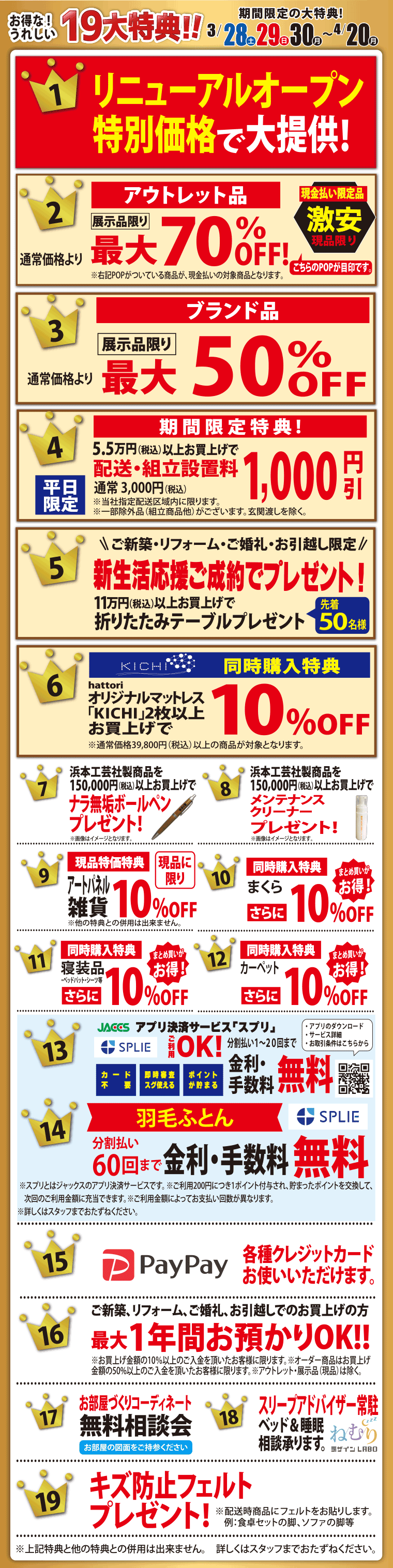 イベント特典