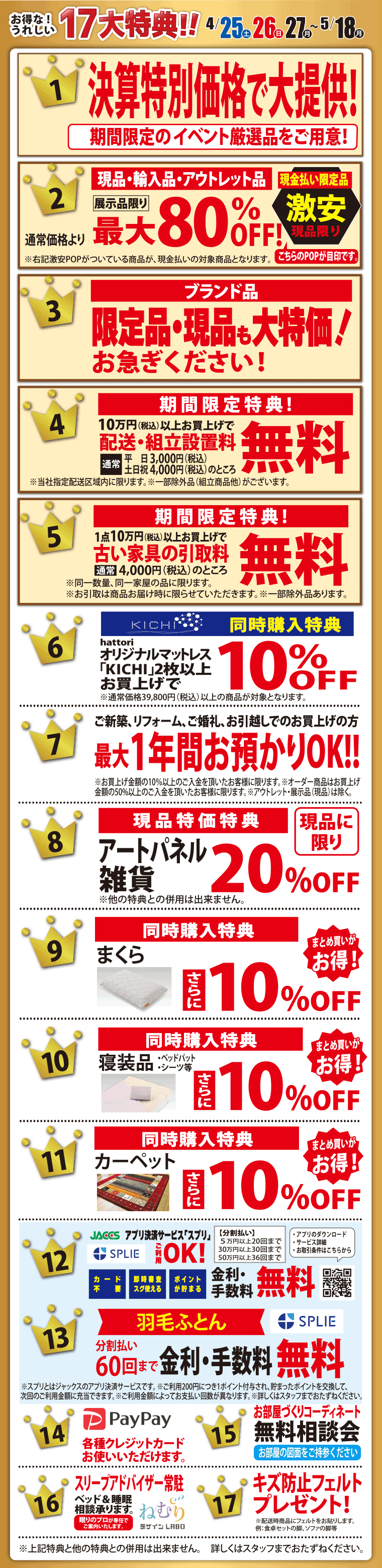 イベント特典