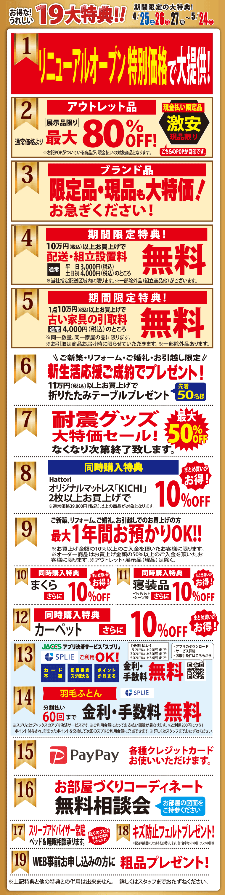 イベント特典