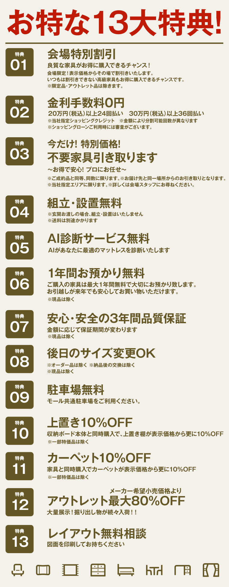 イベント特典