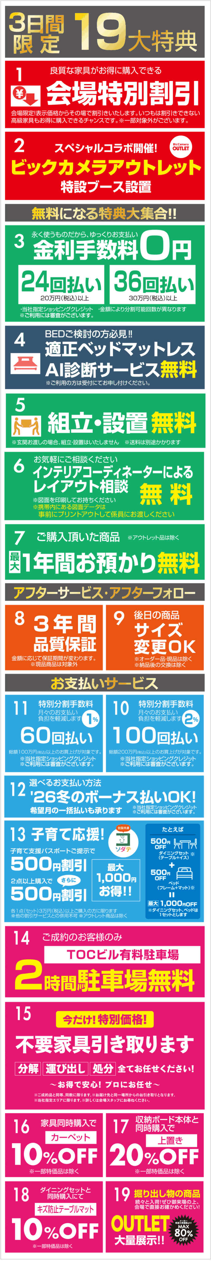イベント特典