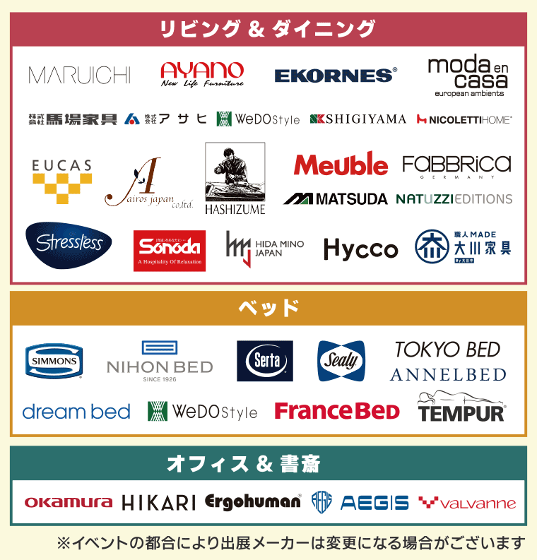 参加メーカー