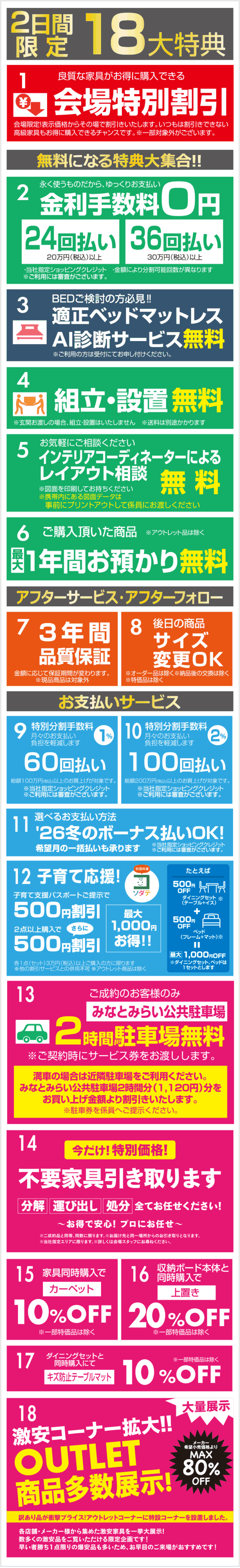 イベント特典