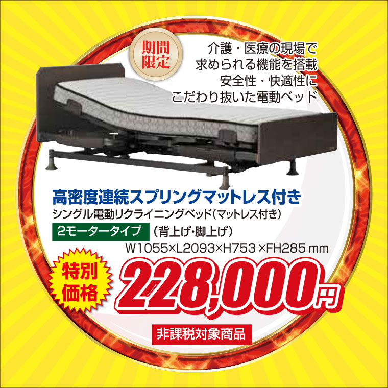 フランスベッド電動ベッド