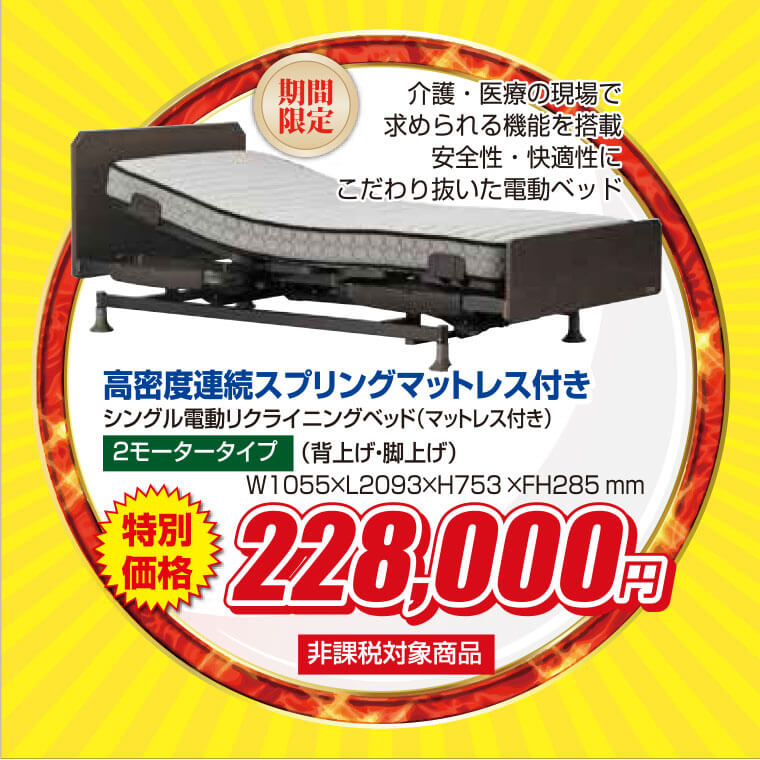 フランスベッド電動ベッド